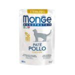 Monge Feline Monoprotein Adulto Esterilizado sabor a Pollo - 85 g